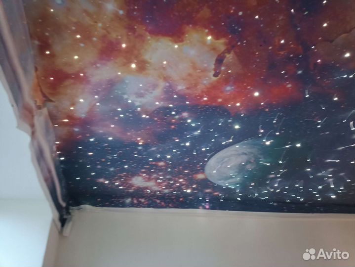 Натяжные потолки звёздное небо