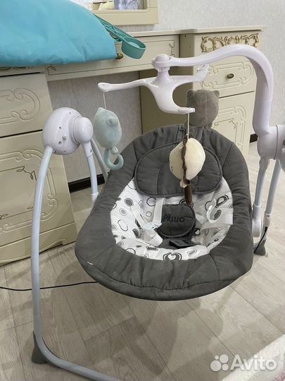 Детские электронные качели для новорожденных