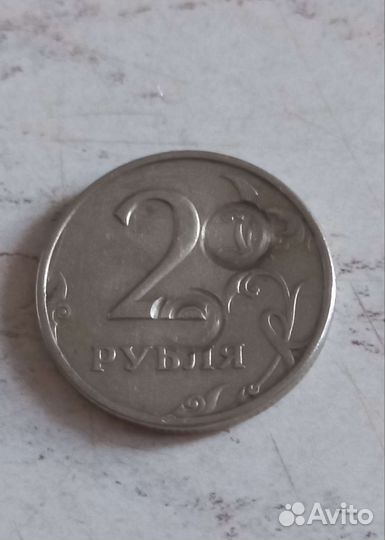 Монета с заводским браком