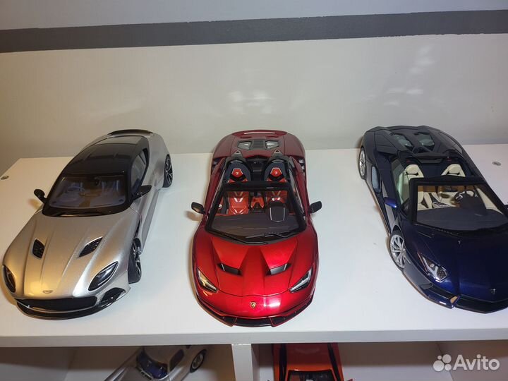 Масштабная модель Lamborghini Centenario roadster