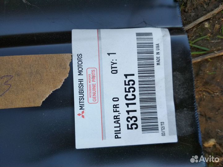 Наружка стойки передней правой двери Митсубиси asx