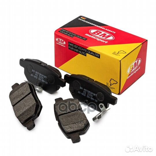 Колодки тормозные FD3335 BM-Motorsport