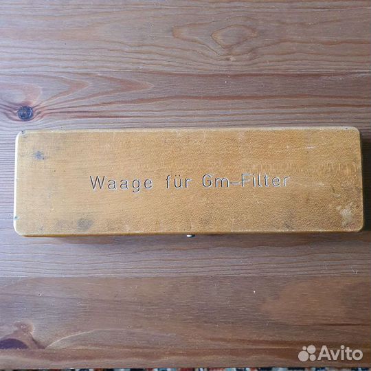 Весы для фильтров противогазов 1941г