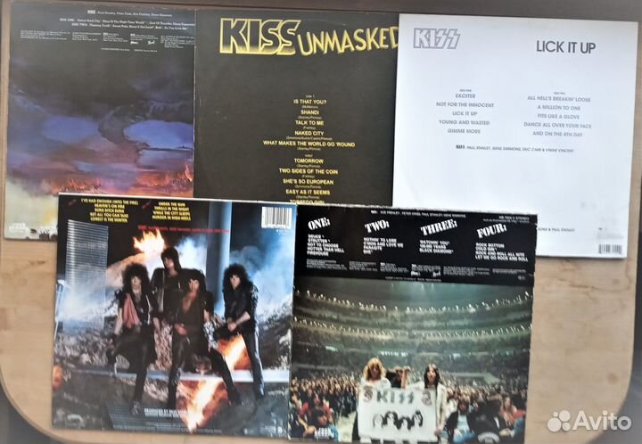 Виниловые пластинки kiss