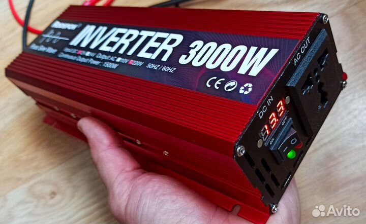 Инвертор 3000W, чистый синус