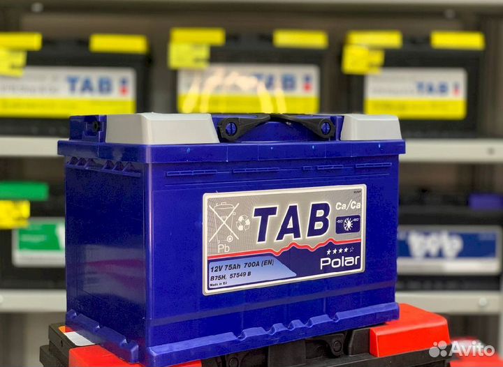 Аккумулятор TAB polar 75 Ач