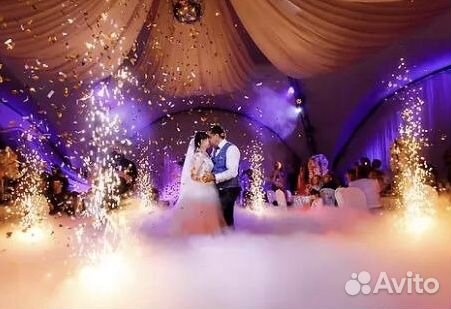 Генератор тяжелого дыма холодные фонтаны конфетти