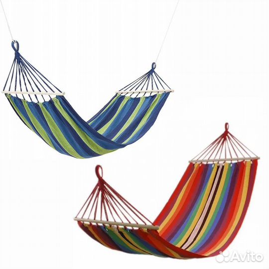 Гамак с планкой/ гамак подвесной/ садовый гамак