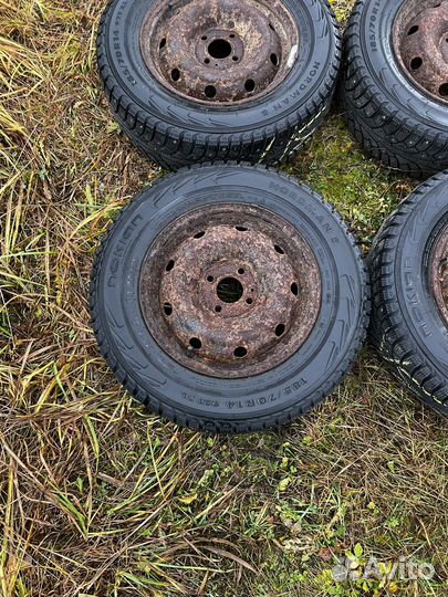 Зимняя резина с дисками r14