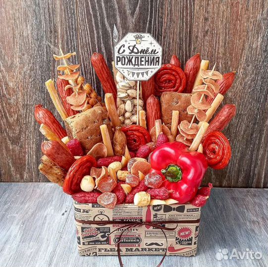 Съедобный букет мужской