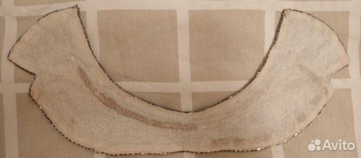 Воротник из бисера и стекляруса. Винтаж