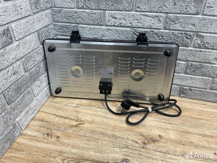 Плитка vitek 2500 w 2 комфорки