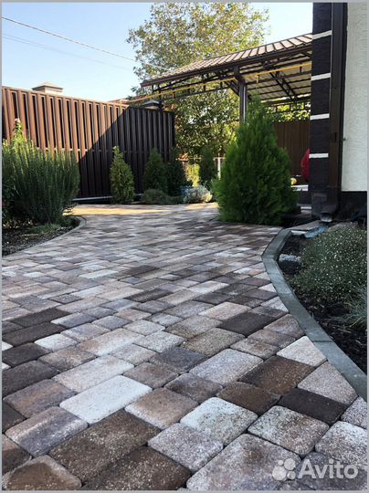 Тротуарная плитка новая минимальный заказ 120 м2