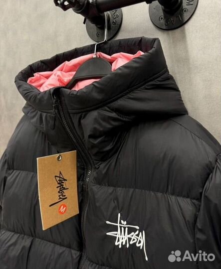 Куртка Пуховик stussy micro ripstop