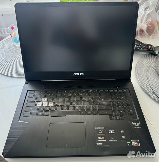 Игровой ноутбук 17.3 asus tuf gaming fx705dt