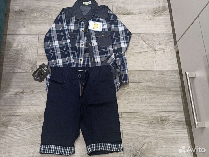 Шорты и рубашка