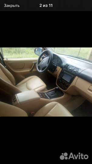 Салон mersedes ml w 163