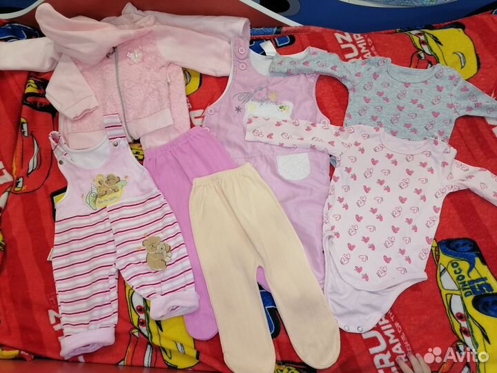 Вещи в отличном состоянии на девочку пакетом