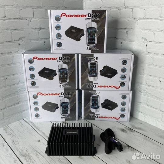 Усилитель для андроид магнитолы 4x80w Pioneer DSP