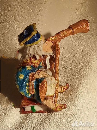 Авторская ёлочная игрушка Звездочёт