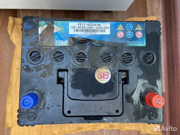 Аккумулятор с функцией istop б/у 2018 г.в