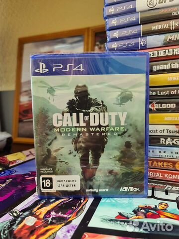 Call of Duty Modern Warfare Rmst Новый Англ Ps4