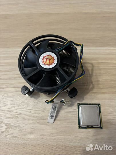 Intel Xeon L5520 + вентилятор