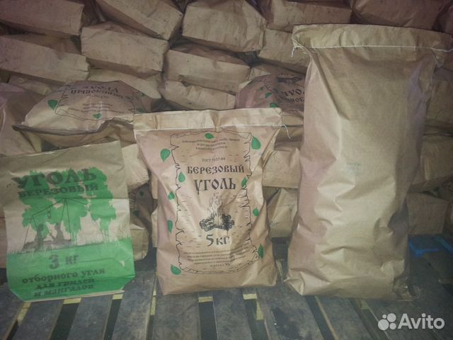 Уголь древесный березовый от производителя