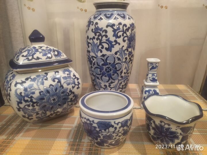 Керамическая ваза