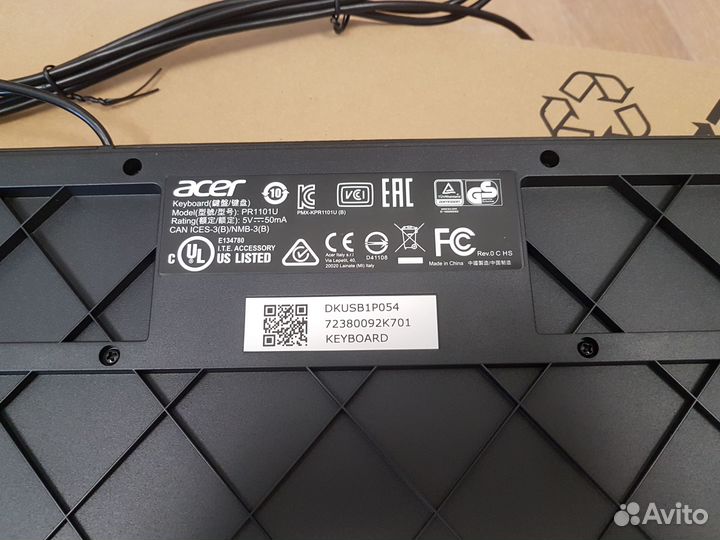 Новая клавиатура Acer