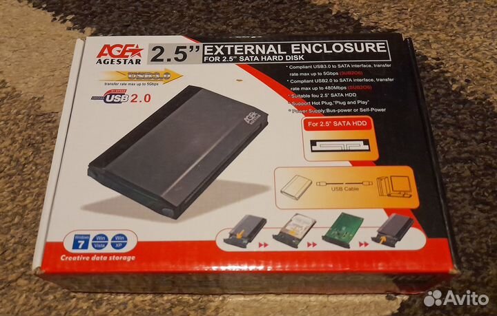 Внешний корпус для жесткого диска