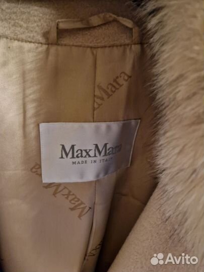 Пальто Max Mara IT42 женское (на подкладе)