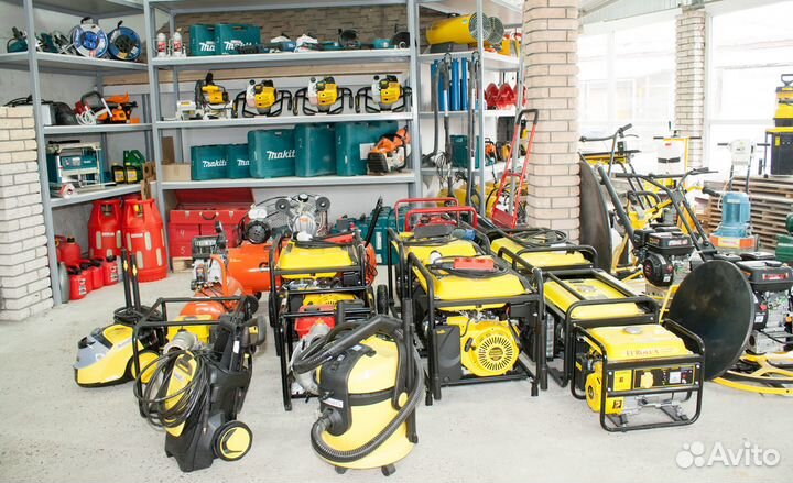 Аренда строительного инструмента и оборудования