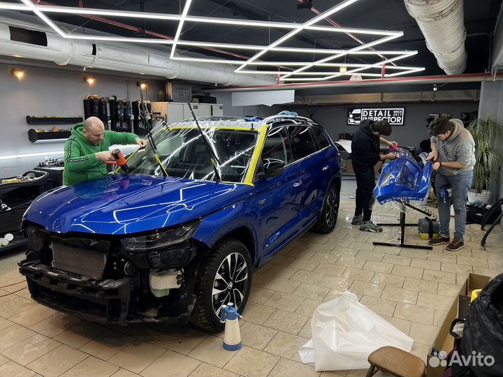 Детейлер (полировка-химчистка) и оклейщик