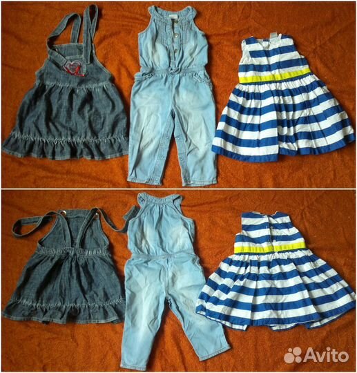 Одежда пакетом на лето 86-92(18-24 мес)