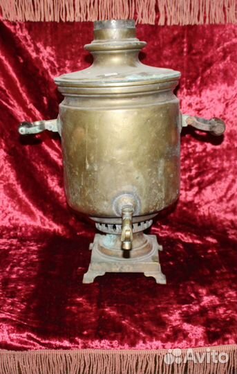 Самовар на дровах старинный. В ремонт