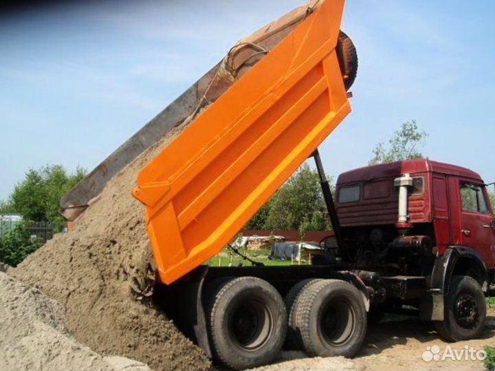 Грунт песок щебень