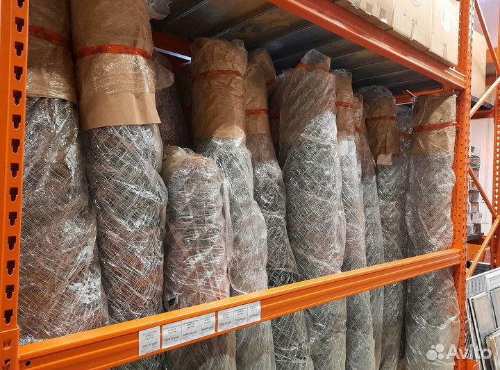 Сетка рабица 50х50х1,8-2м оцинкованная