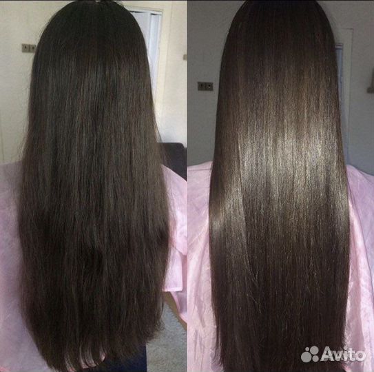 Кератиновое выпрямление волос, Ботокс волос и т.д