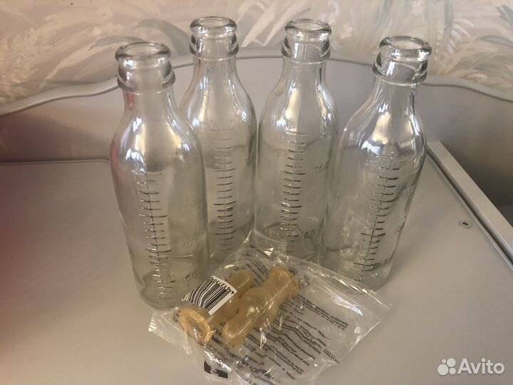 Бутылочки для кормления стекло СССР