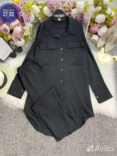 Костюм новый большой размер (66-68)