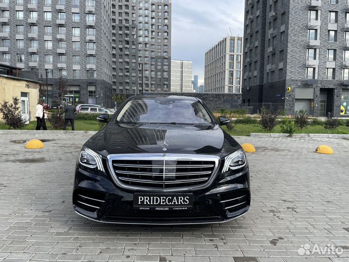 Mercedes-Benz S-класс 4.0 AT, 2018, 10 100 км