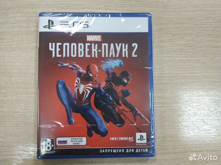 Человек паук 2 / Spider man 2 ps5 русская обложка