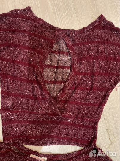 Укороченная кофта