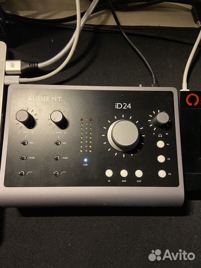 Внешняя звуковая карта audient id 24