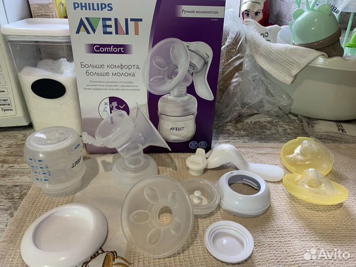 Молокоотсос avent ручной