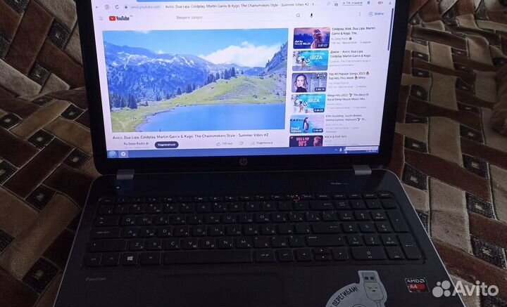 Ноутбук hp AMD A4