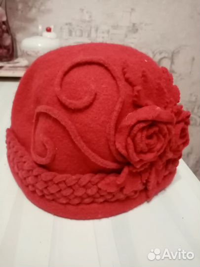 Шапка женская фетровая