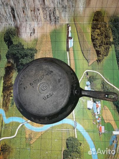 Чугунная20,5см сковорода СССР