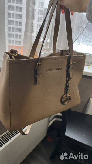 Сумка michael kors оригинал бежевая